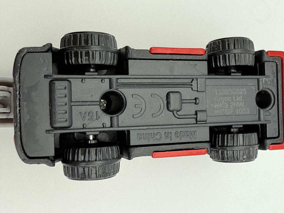 Wóz Strażacki, Ciężarówka 385, Teamsterz, Resoraki, Die cast 1:64, Czerwony – zdjęcie 5