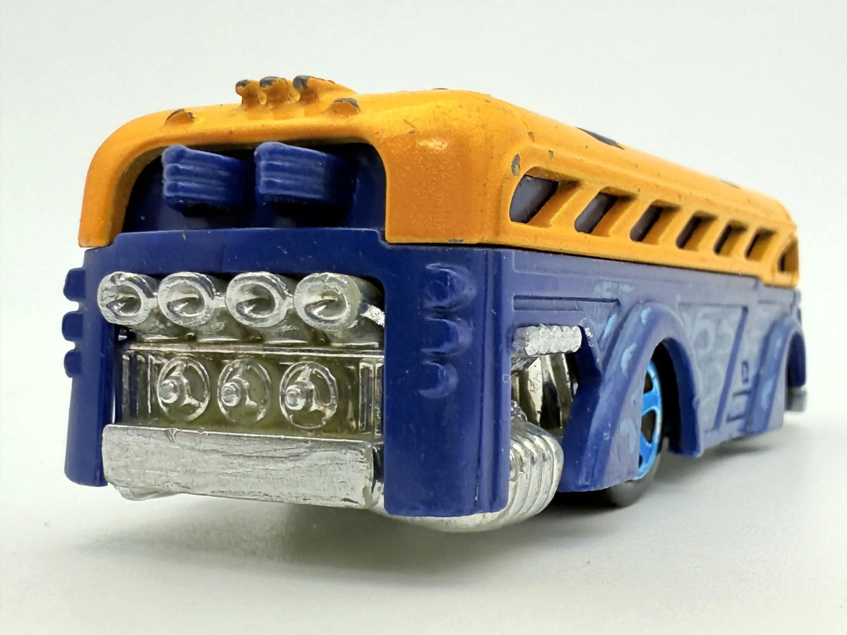 Surfin School Bus Hot Wheels Żółty 1:64 – zdjęcie 5