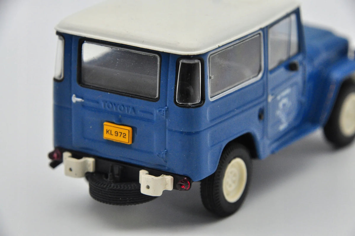 LAND CRUISER, Toyota, Resoraki, Die cast, Niebieski, 1:43 – zdjęcie 5