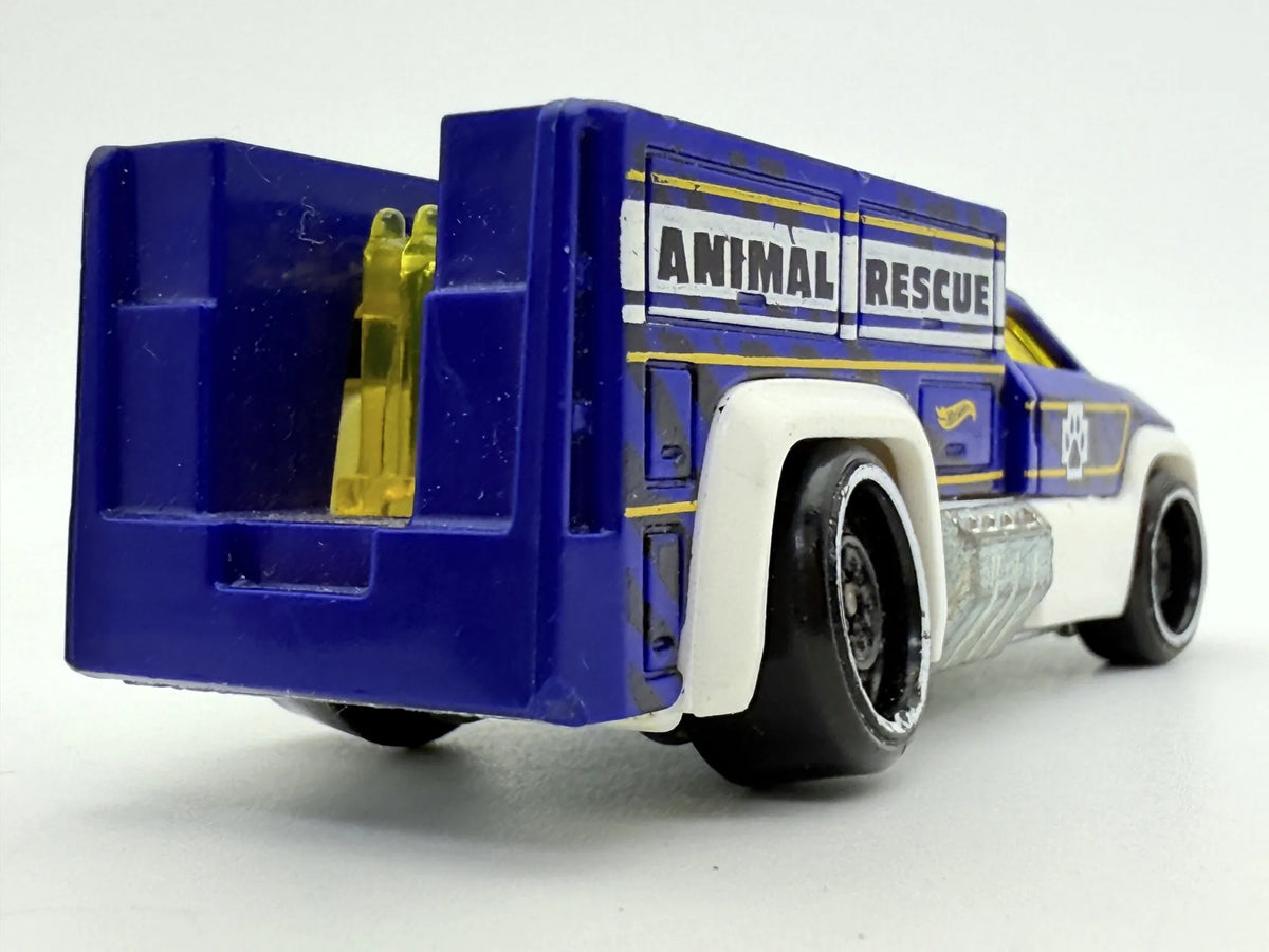 Rescue Duty Hot Wheels Niebieska 1:64 – zdjęcie 5