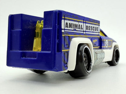 Rescue Duty Hot Wheels Niebieska 1:64 – zdjęcie 5