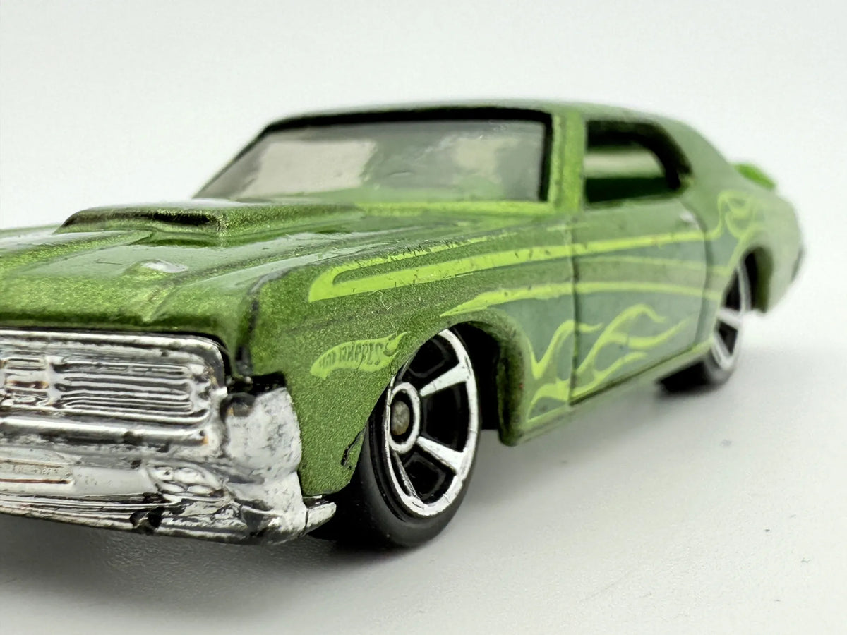 69 Mercury Cougar Eliminator Hot Wheels Zielony 1:64 – zdjęcie 5