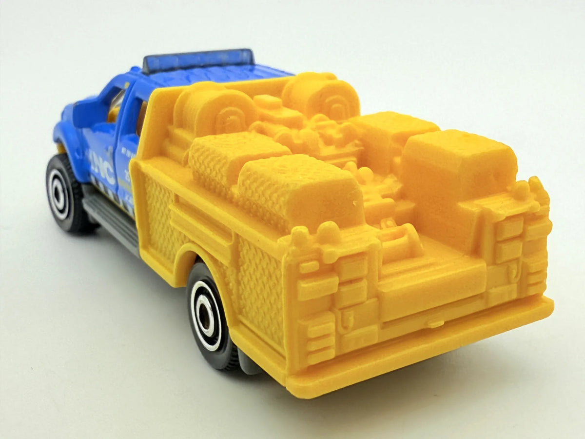 Ford F-550 Super Duty, Matchbox, die cast resoraki, 1:64 – zdjęcie 5