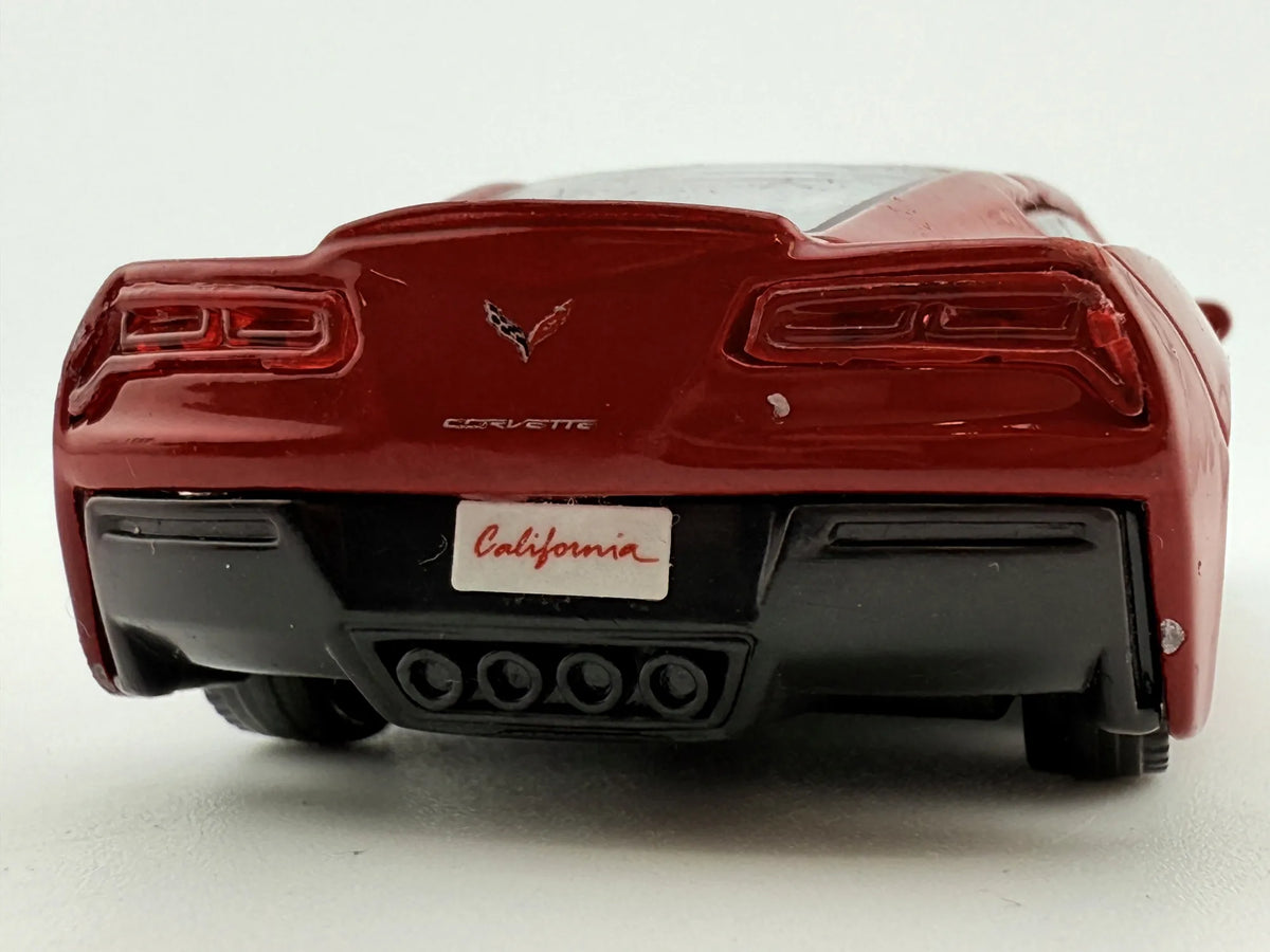 2014 Corvette Stingray Bburago 2014 Czerwony 1:43 – zdjęcie 5