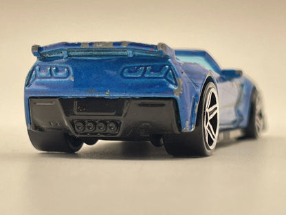 CHEVROLET CORVETTE ZR1 CONVERTIBLE, Hot Wheels 2019, Die cast GHB34, 1:64 – zdjęcie 5
