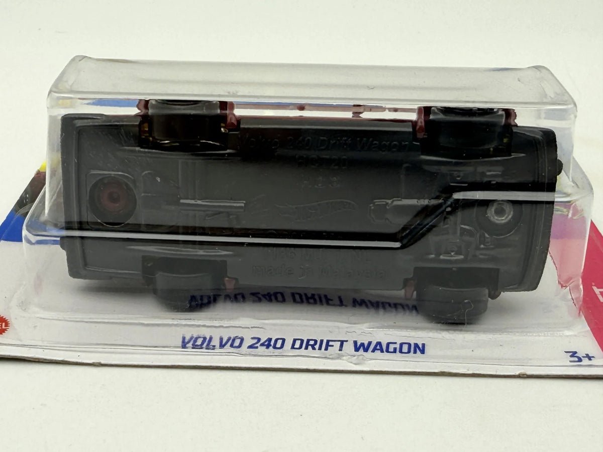 Volvo 240 Drift Wagon HW Drift Hot Wheels 2022 Bordowy 1:64 – zdjęcie 5
