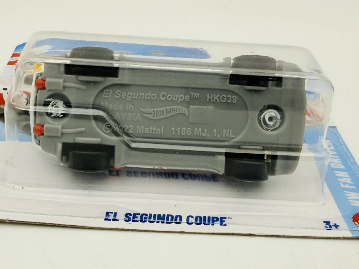 El Segundo Coupe Hot Wheels 2026 Hw Fan Driven 1:64 26 Blister Biały – zdjęcie 5