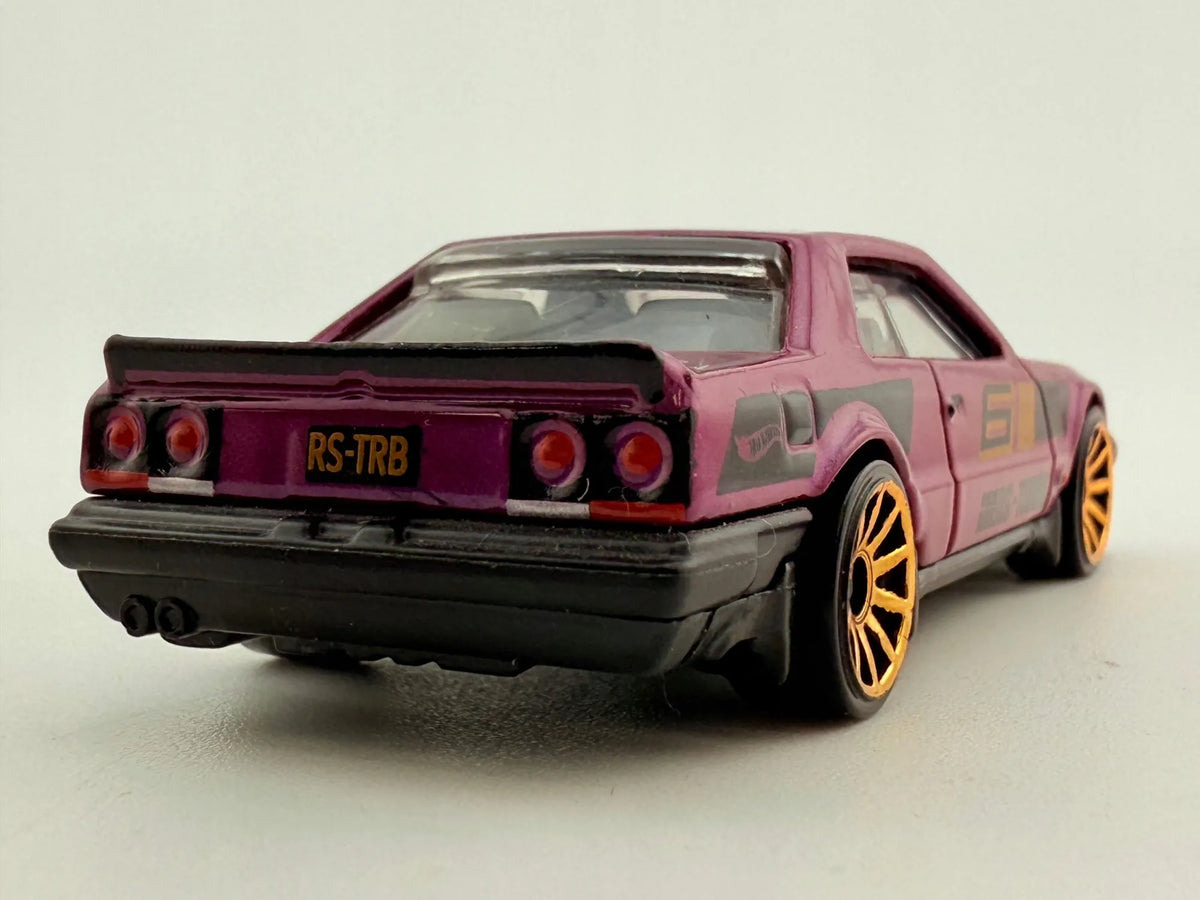 '82 Nissan Skyline R30 Hot Wheels 2017 Fioletowy 1:64 – zdjęcie 5