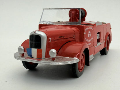 1950 LAFFLY BSS C3, Straż pożarna, Amer Com, Made in France, Die cast, 1:50 – zdjęcie 5