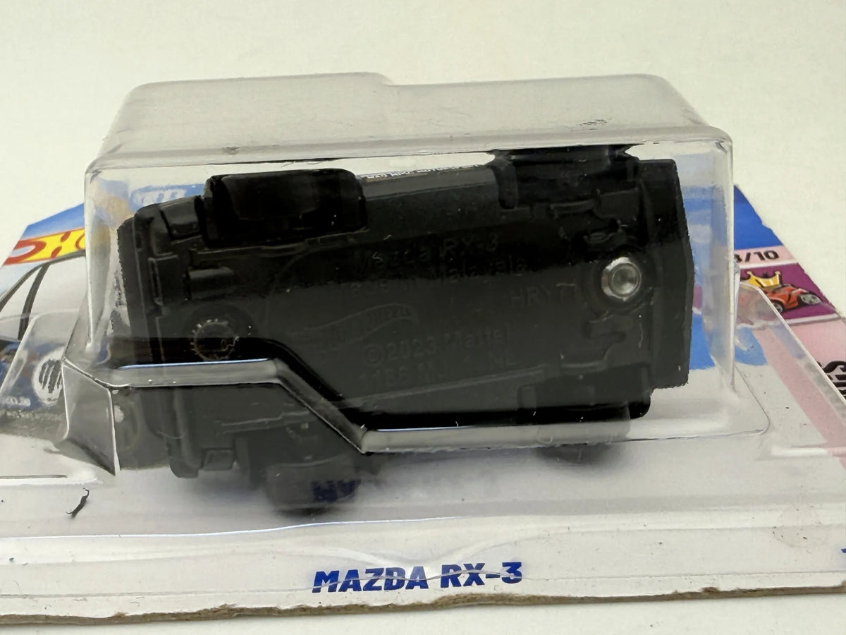 Mazda Rx-3 Compact Kings Hot Wheels 2025 Niebieski 1:64 – zdjęcie 5