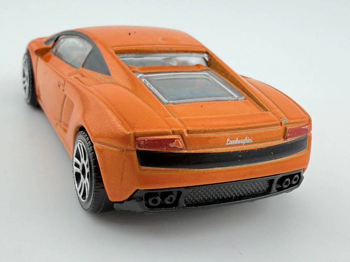 LAMBORGHINI GALLARDO, Majorette, Die cast RE 219D, Pomarańcz. 1:64 Resoraki – zdjęcie 5