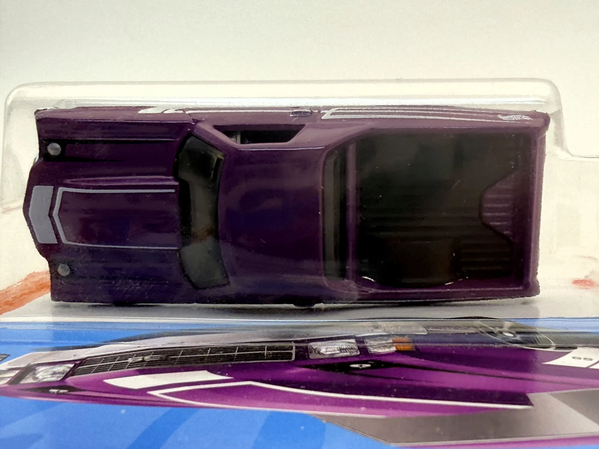 '71 El Camino Hw Hot Trucks Hot Wheels 2024 Fioletowy 1:64 – zdjęcie 5