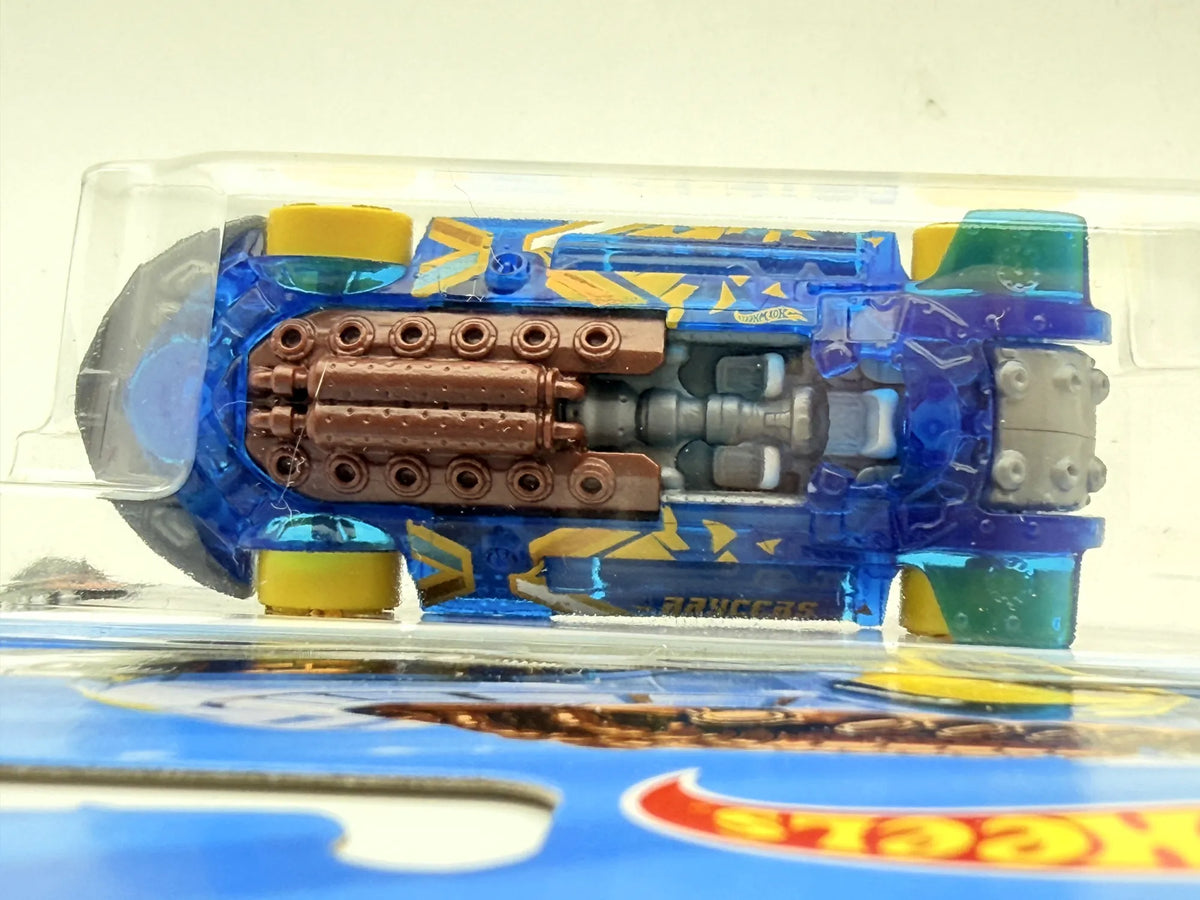 X-STEAM, X-RAYCERS, Hot Wheels 2026, Die cast JJJ01 Niebieski 1:64 Resoraki – zdjęcie 5