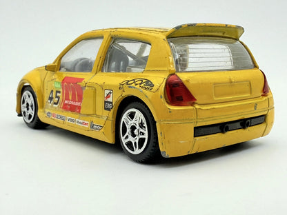 Renault Clio Trophy Bburago Żółty 1:43 Made in Włochy – zdjęcie 5
