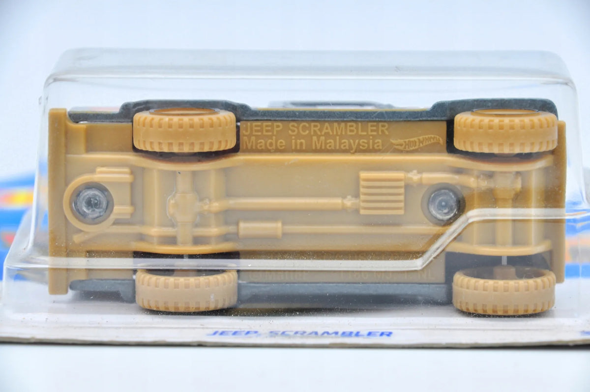 Jeep Scrambler Hot Wheels 2023 Srebrny, 1:64 – zdjęcie 5