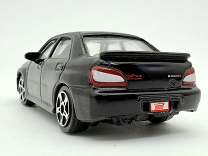 Subaru Impreza Wrx Sti Bburago Czarny 1:43 – zdjęcie 5