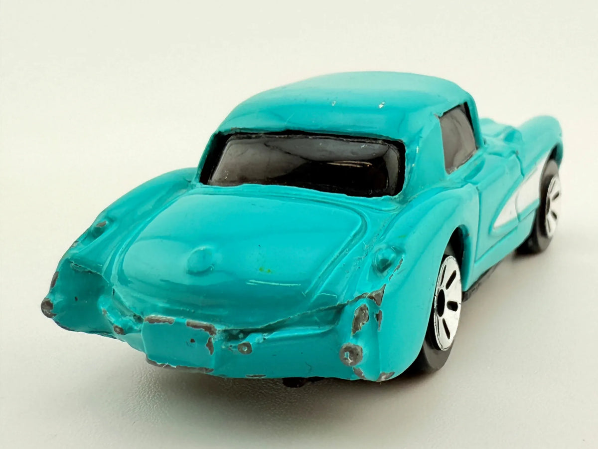 '57 Chevrolet Corvette Maisto Turkusowy 1:64 – zdjęcie 5