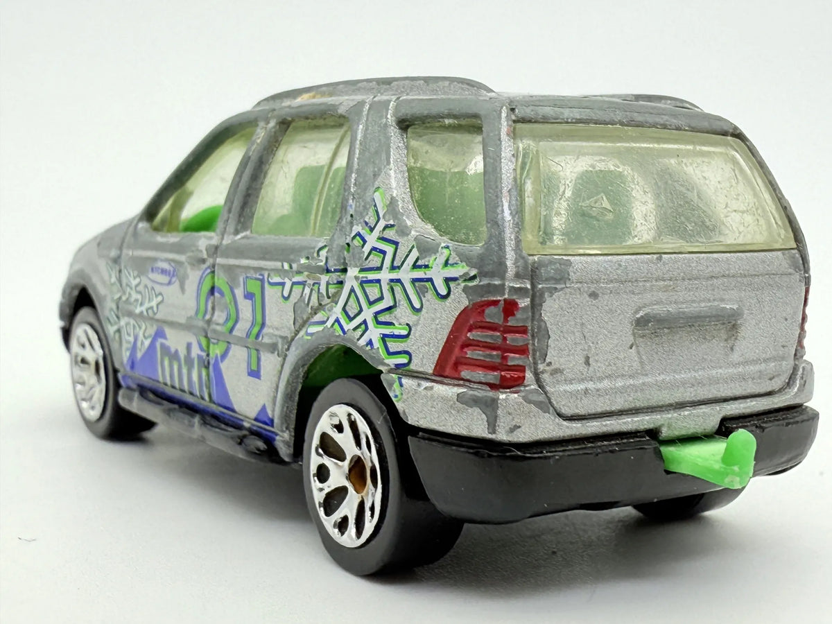 Mercedes-Benz Ml 430 Matchbox Srebrny 1:62 – zdjęcie 5