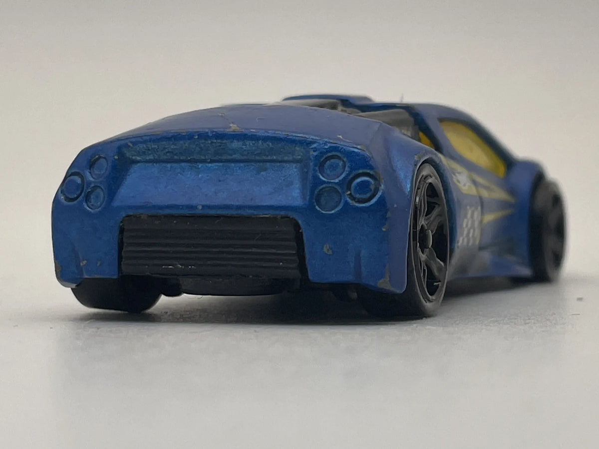 ZOTIC, Hot Wheels 2002, Die cast 56361, Niebieski, 1:64, Resoraki – zdjęcie 5