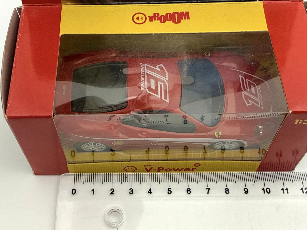 FERRARI F430 CHALLENGE, Shell V-Power, Die cast, Czerwony, 1:38, Resoraki – zdjęcie 5