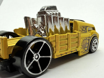 Crate Racer Hot Wheels 2015 Żółty 1:64 – zdjęcie 5