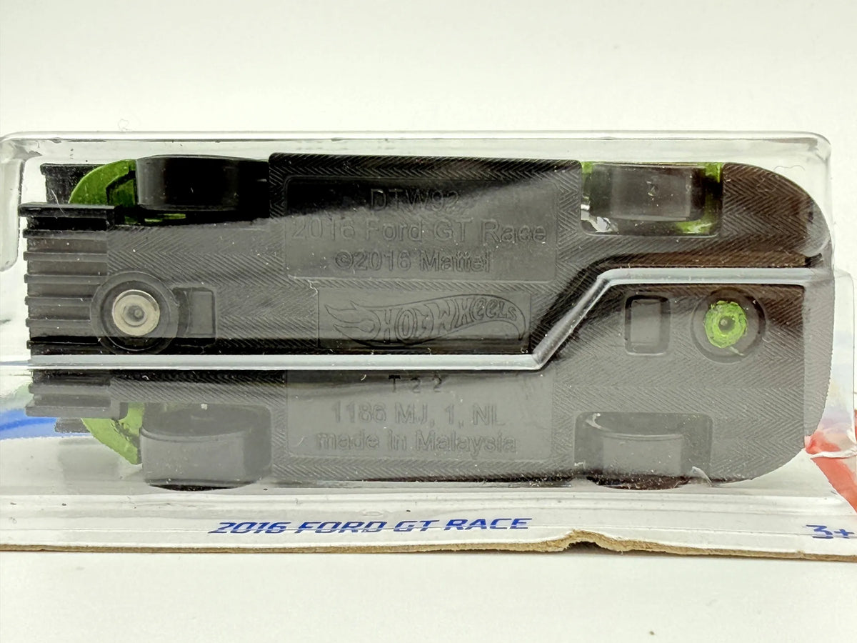 2016 FORD GT RACE, Hot Wheels 2024, Die cast HTC71N521, Zielony, 1:64 – zdjęcie 5