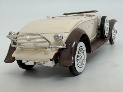 1935 DUESENBERG J SPIDE, Solido, Made in France, Kremowy, 1:43, Resoraki – zdjęcie 5