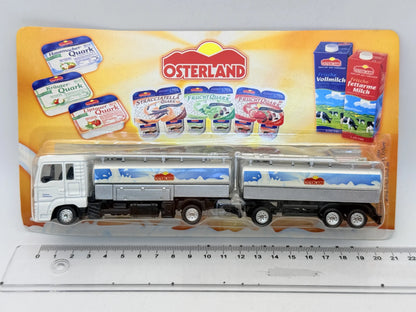 MAN TRUCK Top-Style 1:87 Cysterna OSTERLAND Blister Srebrny Mlekowóz – zdjęcie 5