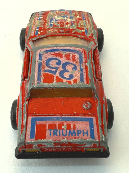 Triumph Tr7 Majorette Czerwony 1:58 Made in France – zdjęcie 5