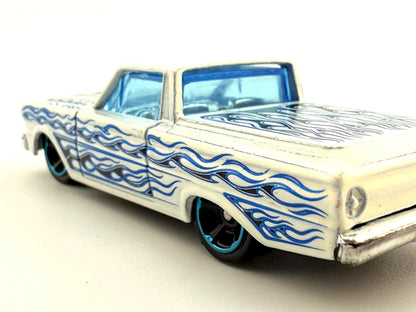 '65 Ford Ranchero Hot Wheels 2000 Biały 1:64 – zdjęcie 5