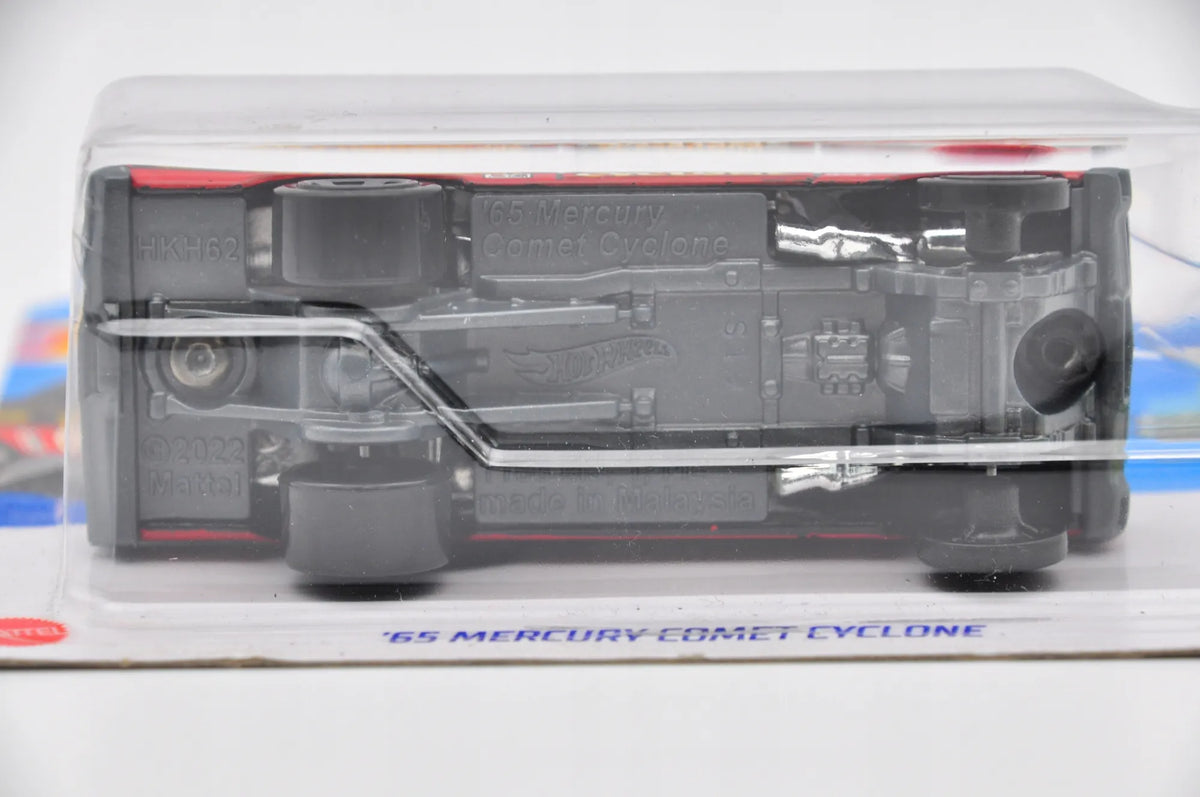 1965 Mercury Comet Cyclone Hot Wheels 2023 Czarny 1:64 – zdjęcie 5