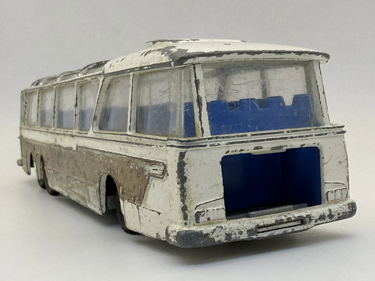Autobus Vega Major Luxury Coach Dinky Toys '70 Biały 1:36 Made in England – zdjęcie 5