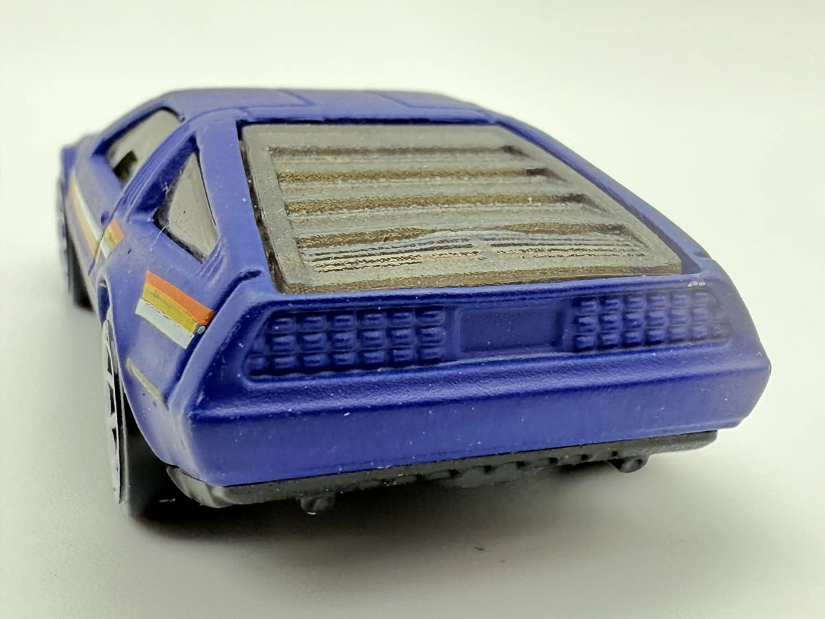 DELOREAN DMC-12, Hot Wheels 2009, Die cast R0931, Niebieski, 1:64, Resoraki – zdjęcie 5