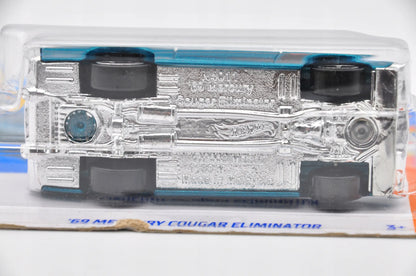 '69 MERCURY COUGAR ELIMINATOR Hot Wheels 2024 Niebieski 1:64 – zdjęcie 5