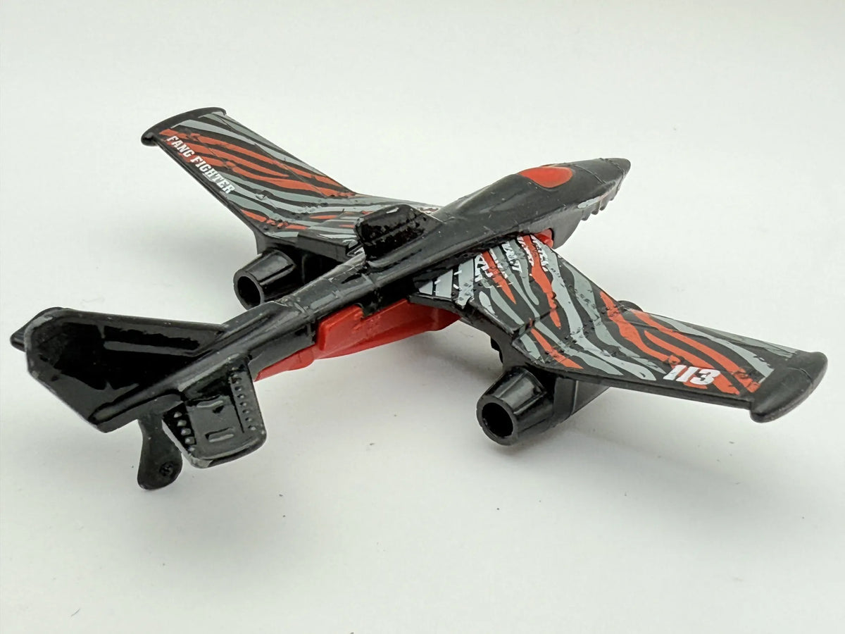 FANG FIGHTER Seria Sky Busters, Matchbox 2012, Die cast SE113, Czarny, 1:64 – zdjęcie 5