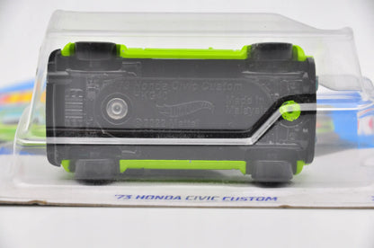 '73 Honda Civic Custom Hot Wheels 2023 Zielony 1:64 – zdjęcie 5