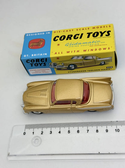 STUDEBAKER GOLDEN HAWK Corgi Złoty 1:43 – zdjęcie 5