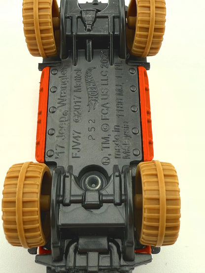 Jeep Wrangler Hot Wheels 2017 Pomarańczowy 1:64 – zdjęcie 5