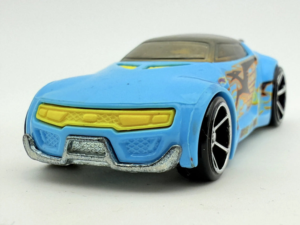 High Voltage Hot Wheels Niebieski 1:64 – zdjęcie 5