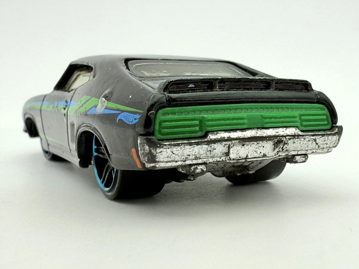 Ford Falcon Xb Hot Wheels Czarny 1:64 – zdjęcie 5
