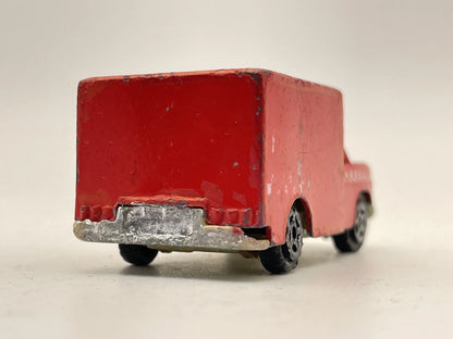 FIRE TRUCK, Stare Welly, Resoraki, VINTAGE MODEL Die cast, Czerwony, 1:64 – zdjęcie 5