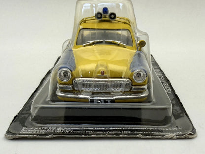 GAZ-21R Volga Policja De Agostini '90 Żółty 1:43 Radziecka Milicja (GAI) – zdjęcie 5