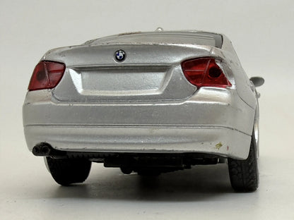 BMW 3SERIES, Unbranded, Die cast, Srebrny, 1:37, Resoraki – zdjęcie 5