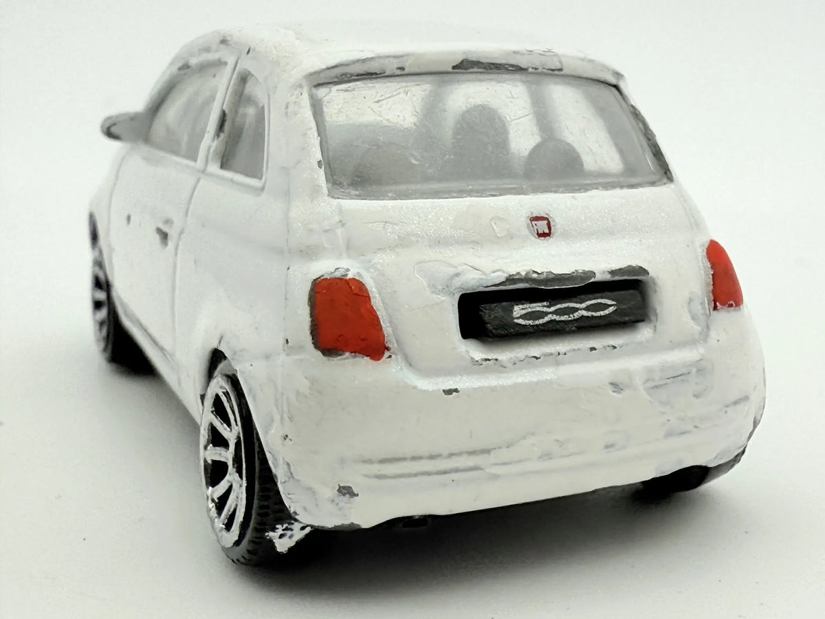 Fiat 500 Majorette Biały 1:55 – zdjęcie 5