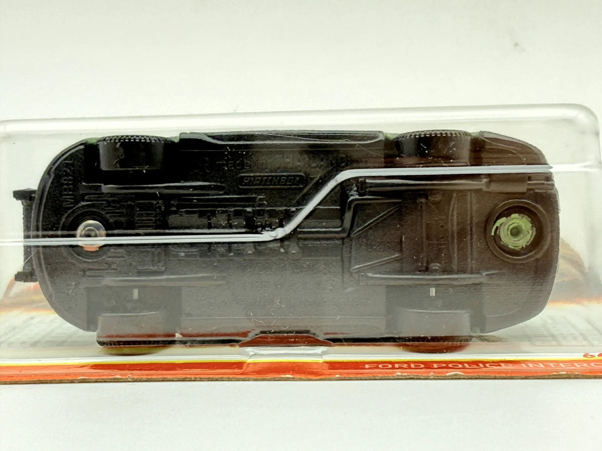 FORD POLICE INTERCEPTOR, Matchbox 2023, Die cast HVN97LA10, Zielony, 1:64 – zdjęcie 5