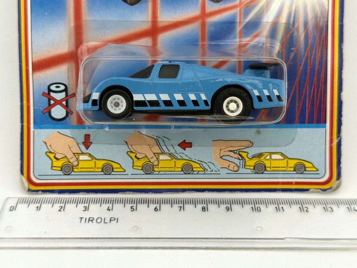 Prototyp Grupy C HW Turbo Majorette Niebieski 1:60 Made in France – zdjęcie 5