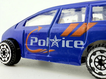Minivan Policyjny Policja Niebieski 1:64 – zdjęcie 5