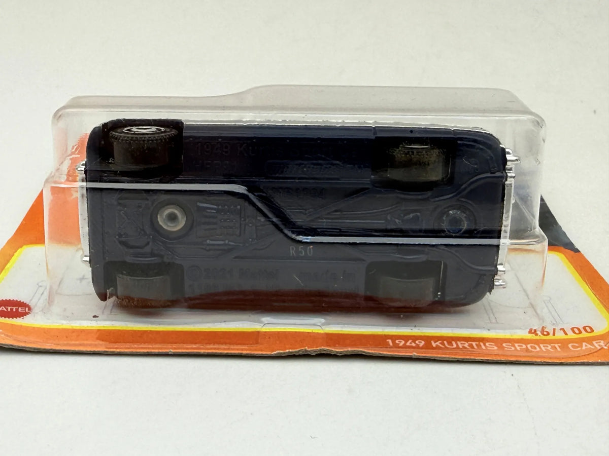 1949 Kurtis Sport Car Superfast Matchbox 2022 Granatowy 1:64 – zdjęcie 5