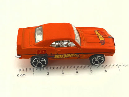 '69 Pontiac Firebird Mystery Models Hot Wheels 2012 Pomarańczowy 1:64 – zdjęcie 5
