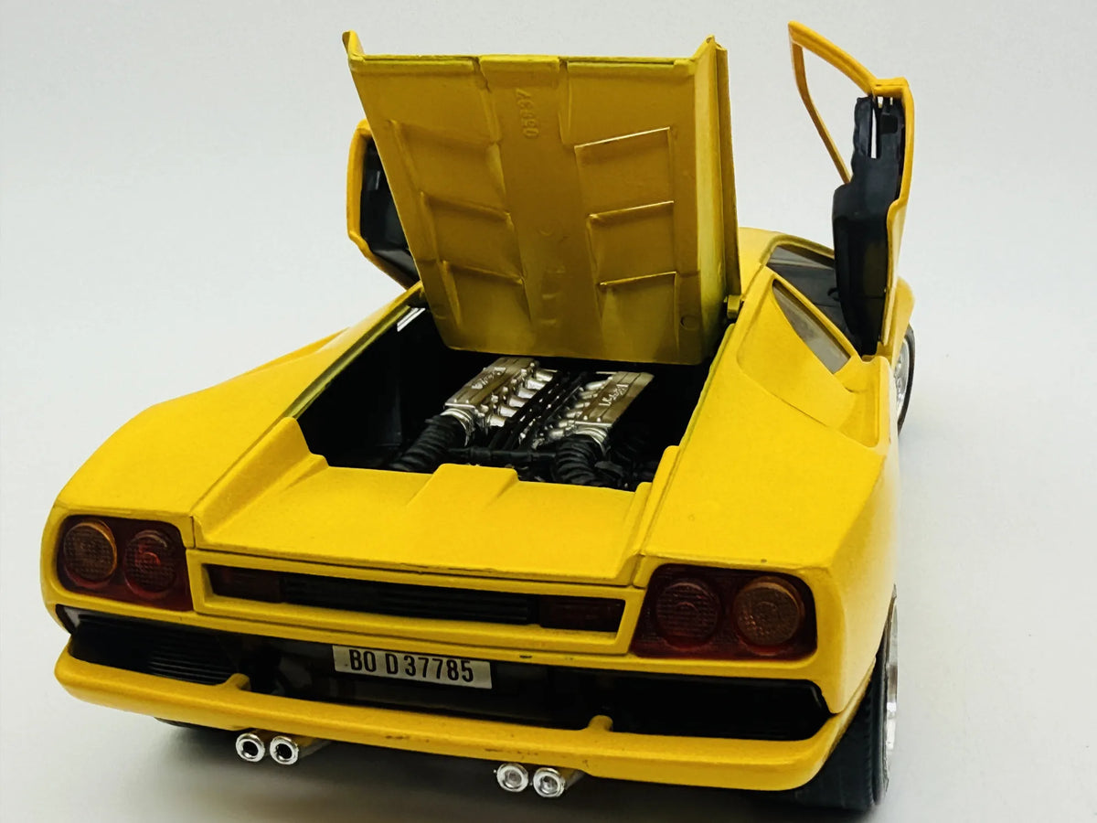 Lamborghini Diablo Polistil 1:18 Made in Italy Luzak Żółty – zdjęcie 5